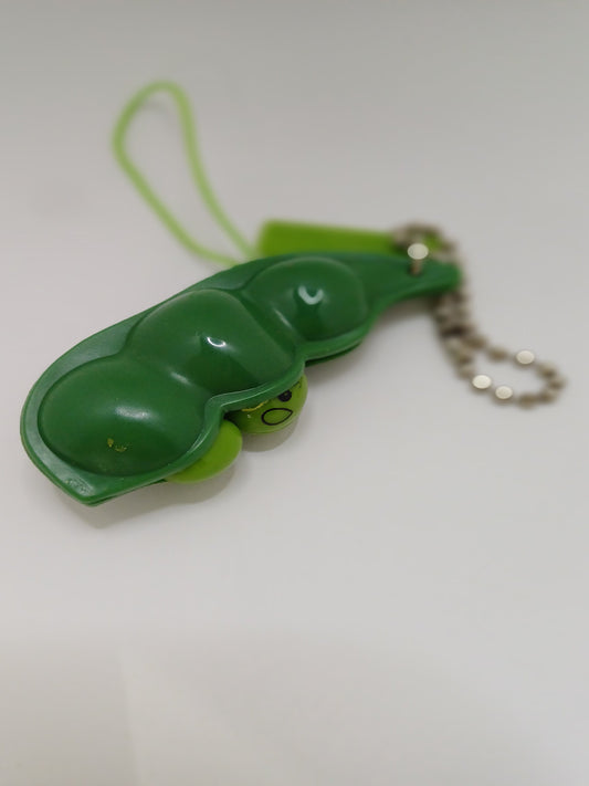 Plastic Peas Keyring and Fidget Toy