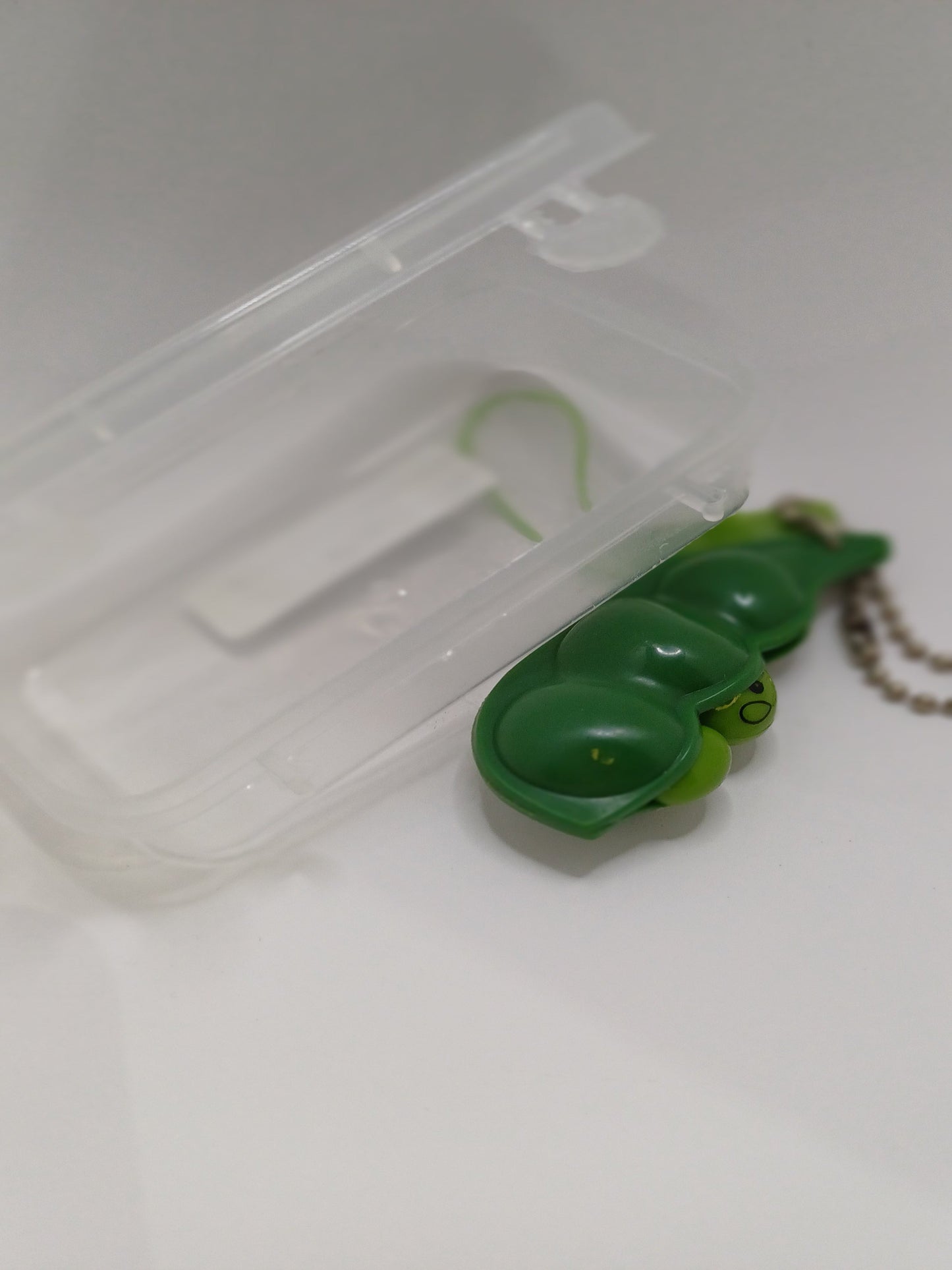 Plastic Peas Keyring and Fidget Toy