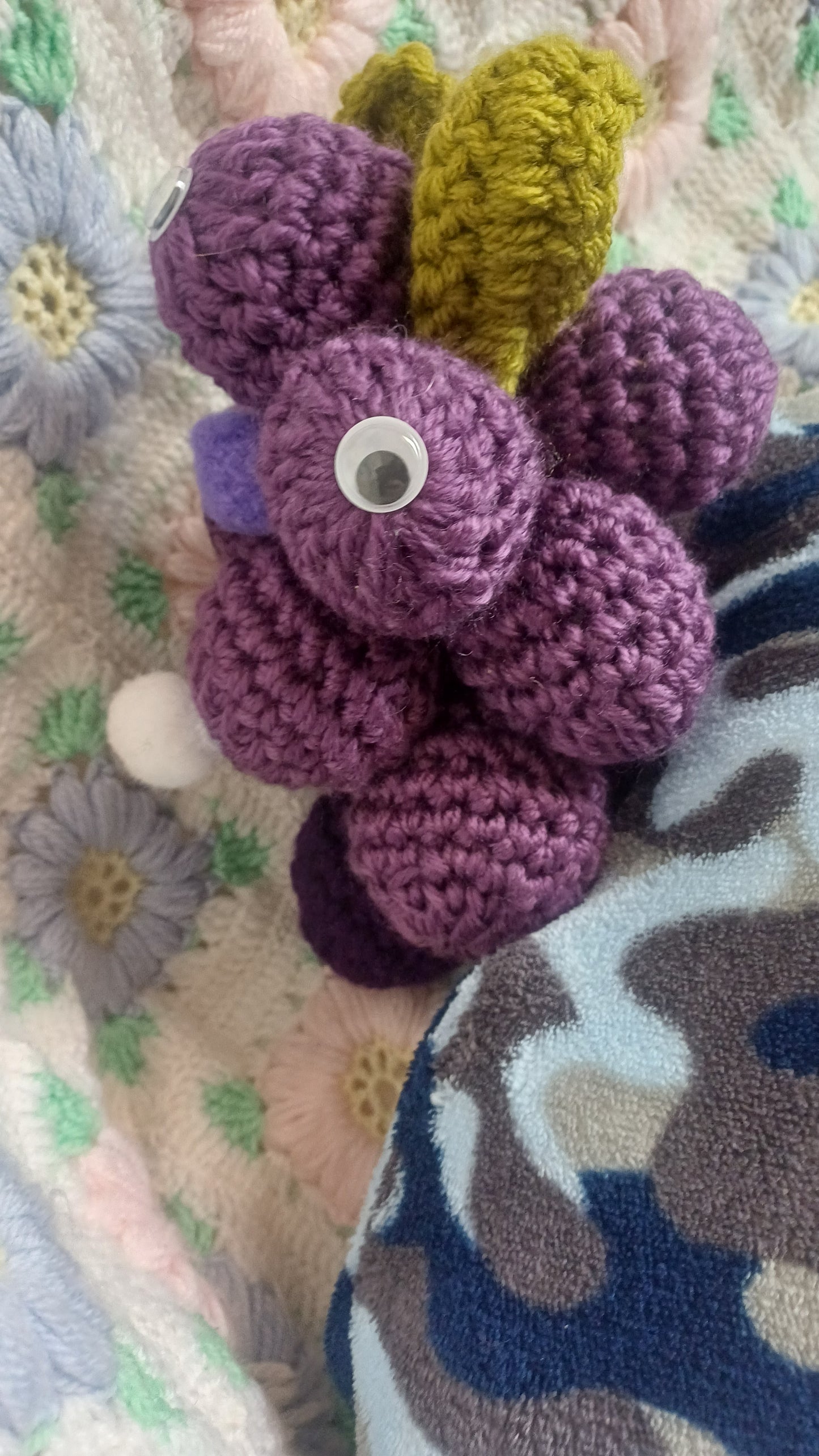 Knitted Fruit family plush toys